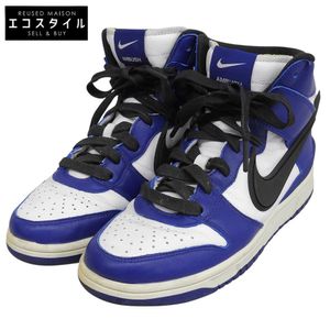 Nike AMBUSH Dunk High Ambush Sneakers, Men's, Blue/White, Size 24cm, CU7544-400, Size 6 (US) [Used]