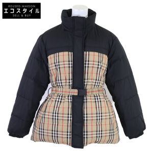 Burberry [Domestic Authorized Dealer] 8079476 Belted Reversible Down Jacket M [Used]