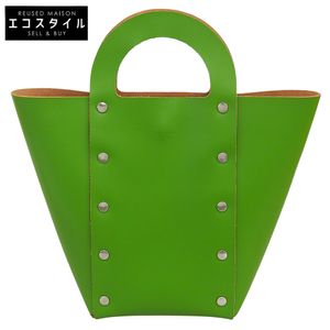 Hender Scheme 精美 assemble daikei hand bag s 真皮手提包 女士 绿色 【二手】