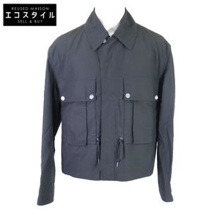 Hermes [Excellent Condition/Domestic Authorized Dealer/2025 Model] H552120HB Straight Cut Zip-Up Jacket Size 46 [Used]