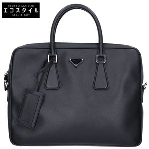 Prada，成色極佳，2VE368 Saffiano皮革公文包/商務包。 [二手]