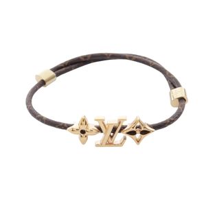 [Used] Louis Vuitton LOUIS VUITTON Bracelet LV Iconic M8807Z GP (Gold Plated) LV Iconic Bracelet Women's Used A