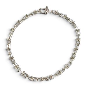 Mint condition★TIFFANY&Co. Tiffany HardWear Micro Link Bracelet AG925 Current model Purchased August 2025 Silver Made in Italy Weight 6.5g Women's Comes with box