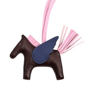 【二手】Hermes 爱马仕 Rodeo Pegasus PM 吊坠 Agneau Rouge Sellier