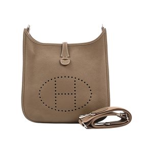 【二手】Hermes 爱马仕 单肩包/斜挎包 Evelyne III PM Taurillon Clemence Etain