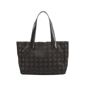 【มือสอง】ชาแนล CHANEL กระเป๋าโท้ท New Travel Line PM A20457 ไนลอน สีน้ำตาลเข้ม