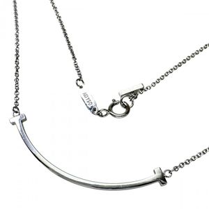 TIFFANY&Co./Tiffany T Smile小號項鍊，18K白K金， 3.0 克，40.5/45.5 厘米，女士款 [二手]