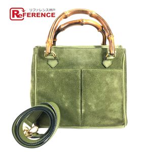 GUCCI 빈티지 뱀부 2WAY 백 숄더백