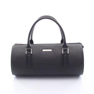 [Used] Burberry BURBERRY Handbag Black Leather Handbag Black Leather Women's Used A