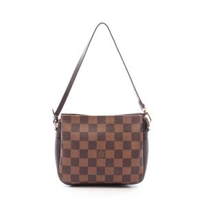 【二手】 LOUIS VUITTON 手提包 Trousse Makeup N51982 PVC涂层帆布 皮革 女士手提包