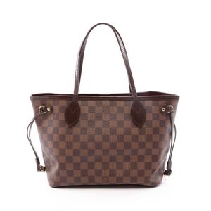 【二手】LOUIS VUITTONNeverfull PM 手提包 N51109 PVC塗層帆布皮革 Neverfull PM 女士二手 A