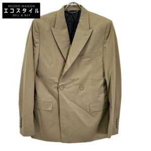 Dior Homme 22AW 023c261c4739 Tailored Jacket, Double-Breasted, Peaked Lapel, Fully Lined, CD Logo Lining, Size 44 [Used]