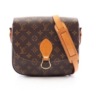 【二手】 LOUIS VUITTON 单肩包/斜挎包 Saint Cloud GM M51242 PVC涂层帆布 皮革 Saint Cloud GM 女士 Used B