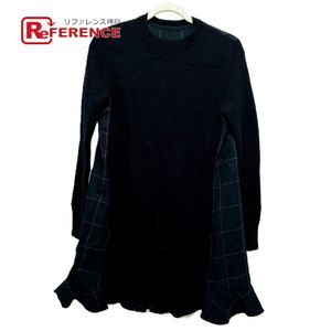 Sacai 24AW 格紋連身裙