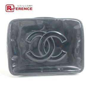 CHANEL 4690*** Vintage CC Coco Mark Vanity Bag