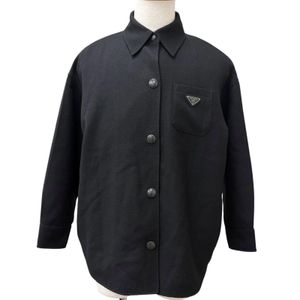 成色極佳 □ PRADA Prada 100% 純羊毛Plate短版外套 黑色 IT 36 碼 義大利製 正品 男款