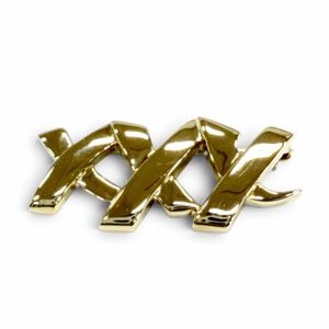 Excellent condition☆TIFFANY&Co. Tiffany Vintage Paloma Picasso Kiss Brooch 18K (YG) Yellow Gold Brooch Weight 5.32g Women's