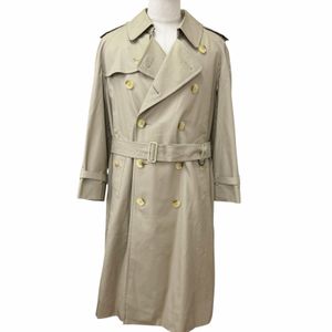 Excellent condition □ Burberrys vintage trench coat with Nova check lining, beige, size 92-170, men's.