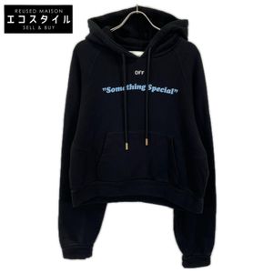 OFF-WHITE 黑色 SOMETHING SPECIAL WOMEN 黑色连帽衫 M【二手】