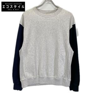blurhms 22F18 TWO TONE 灰色 卫衣 2【二手】