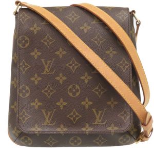 LOUIS VUITTON 뮤제트 살사 롱 스트랩 모노그램 M51387 숄더백 LV 1008【중고】LOUIS VUITTON