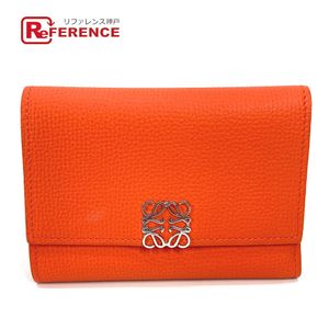LOEWE Anagram 直式錢包 小號三折錢包