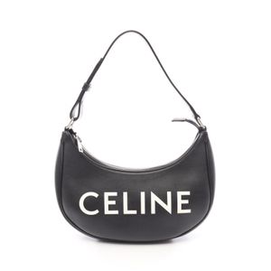 [Used] Celine CELINE Handbag AVA Medium Black/White Leather AVA Medium Women's Used A