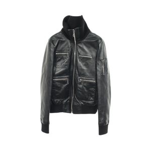 [Used] Chloe Leather Jacket, Black, Other Leather Jackets, Women's, Unused