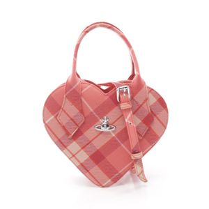 【二手】Vivienne Westwood JOSEPHINE HEART CROSSBODY 2WAY 手提包 S4802000SWWW01JAG201 帆布 皮革 单肩包 女士