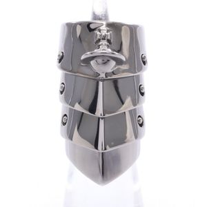 [Used] Vivienne Westwood Ring - ARMOUR RING 64030003S001S - Sterling Silver 925 - Unisex - Brand New