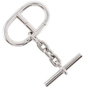 エルメス HERMES シェーヌダンクル キーホルダー キーリング シルバー925 Chaine d’Ancre _【中古】