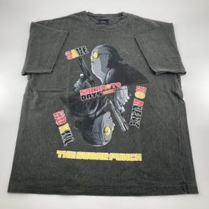 【中古】 THE SUGAR PUNCH（ザ シュガーパンチ） SAKAMOTO DAYS SS TEE SAKAMOTO TSDM25SM001/S S 半袖Ｔシャツ ブラック