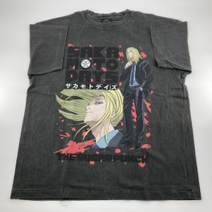 【中古】 THE SUGAR PUNCH（ザ シュガーパンチ） SAKAMOTO DAYS SS TEE SHISHIBA S 半袖Ｔシャツ ブラック