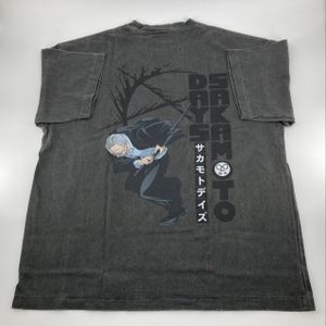 【中古】 THE SUGAR PUNCH（ザ シュガーパンチ） SAKAMOTO DAYS SS TEE TAKAMURA L 半袖Ｔシャツ ブラック