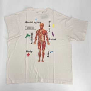 【中古】 SAINT MICHAEL（セントマイケル） SS T-SHIRT BODY 綿100％ XL SM-MK8-0000-013 半袖Ｔシャツ ホワイト