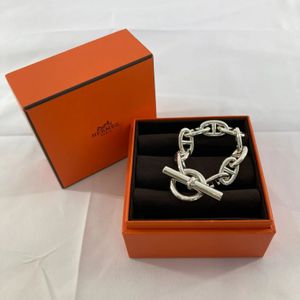 HERMES Chaine d'Ancre TGM 10-link bracelet, Ag925, 97.7g, silver