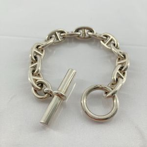 HERMES Chaine d'Ancre MM 13-link bracelet, Ag925, 49.6g, silver