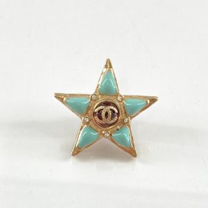 [Used] CHANEL Star Pin Badge, Coco Mark, 08□P Brooch, Gold