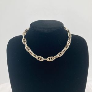 HERMES(エルメス)　シェーヌダンクルGM　ネックレス　29コマ　Ag925　130.0ｇ　シルバー