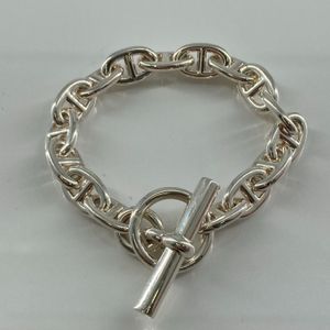 HERMES Chaine d'Ancre PM 16-link bracelet, Ag925, 34.2g, silver