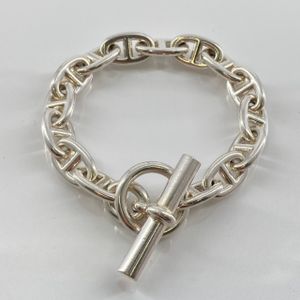 HERMES Chaine d'Ancre MM 15-link bracelet, Ag925, 55g, silver
