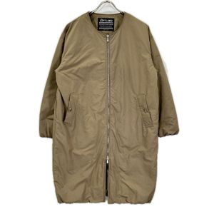 Loft Lab TL17FJK12 Beige Collarless Down Jacket Size 1 [Used]