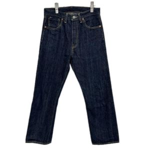 Levi's 【LVC】44501-0088 1944 WWII Model S501XX Indigo Blue WWII Model Reproduction Red Selvedge Button Fly Straight Denim Pants W30L34【Used】