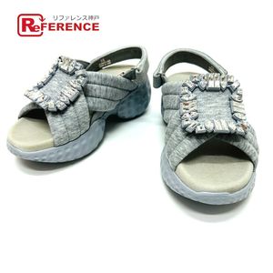 ROGER VIVIER Light Strass Buckle Sandals
