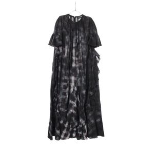【二手】Dsquared2 女士格紋荷葉邊棉質洋裝（二手 A 款）