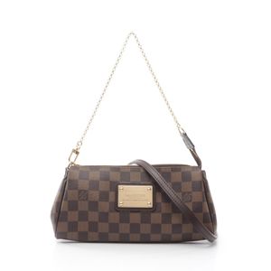 [二手] 路易威登LOUIS VUITTON手提包 Eva Damier Ebene 2WAY N55213 PVC 塗層帆布皮革 Eva 女士二手 A