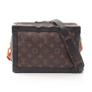 [Used] Louis LOUIS VUITTON Soft Trunk Shoulder Bag, Monogram Solar Ray, M44427, PVC Coated Canvas, Leather, Soft Trunk, Men's