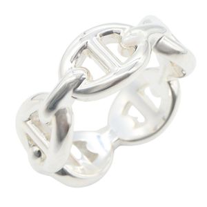 【中古】 エルメス HERMES リング・指輪 シェーヌダンクルリングPM シルバー925 シェーヌダンクルリングPM レディース 未使用