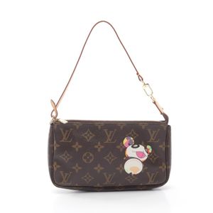 [二手] 路易威登LOUIS VUITTON手提包 手袋配件 Monogram Panda M51981 PVC 塗層帆布皮革 LV x TM 手袋配件