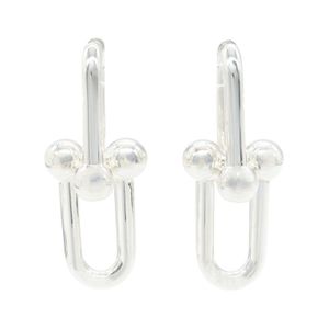 【二手】蒂芬妮 (Tiffany & Co.) 五金超大耳環 60013153 925純銀 五金超大耳環 女士 二手 A